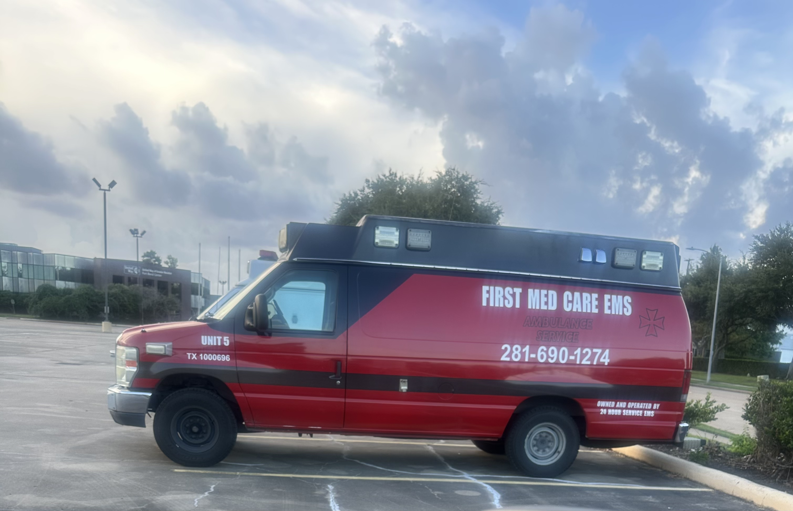 First Med Care EMS Medical Transport Team